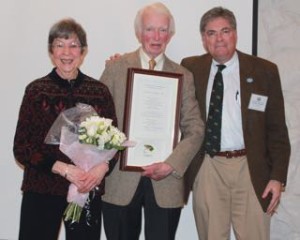 Jim Carroll Accepts the President's Award